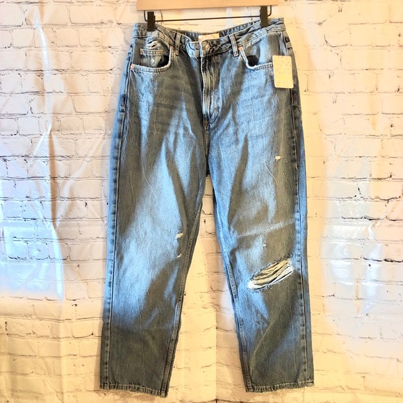 NWT Free People Dakota Straight Leg Jeans - Picture 3 of 8